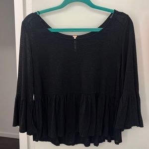 Free people bell sleeve top